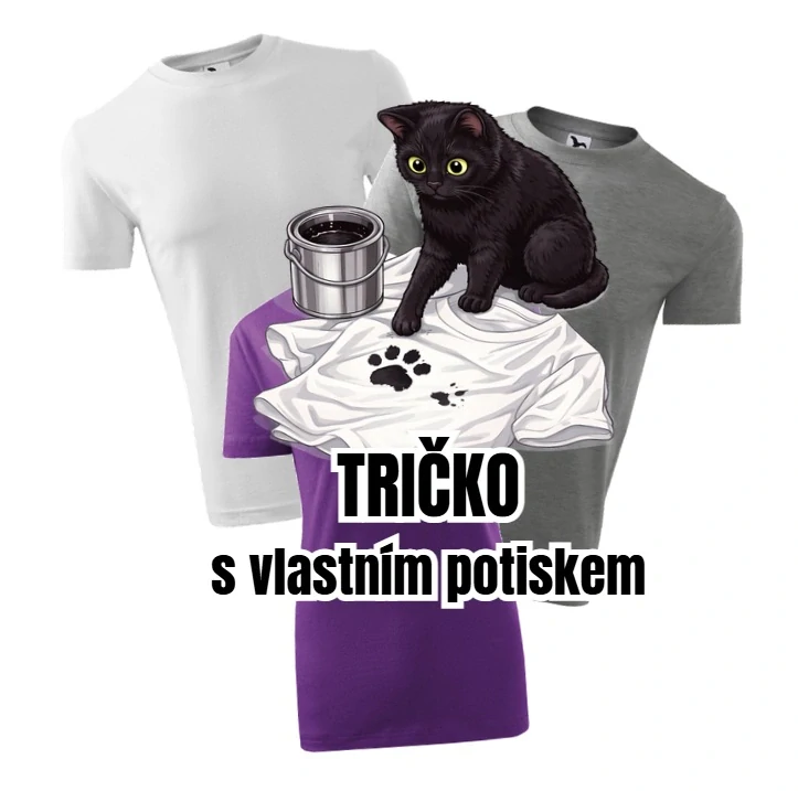 Tričko s vlastním motivem