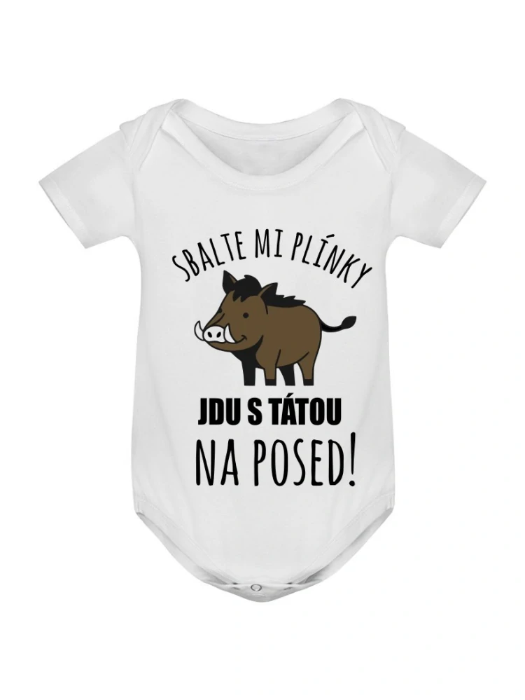 Dětské body - Sbalte mi plínky, jdeme na posed