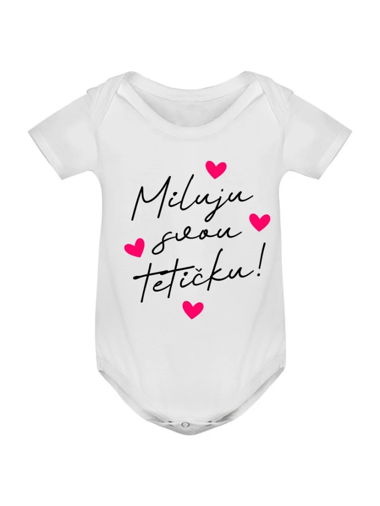 Dětské body - Miluju svou tetičku