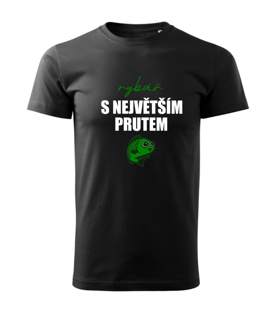 Tričko - Rybář s největším prutem