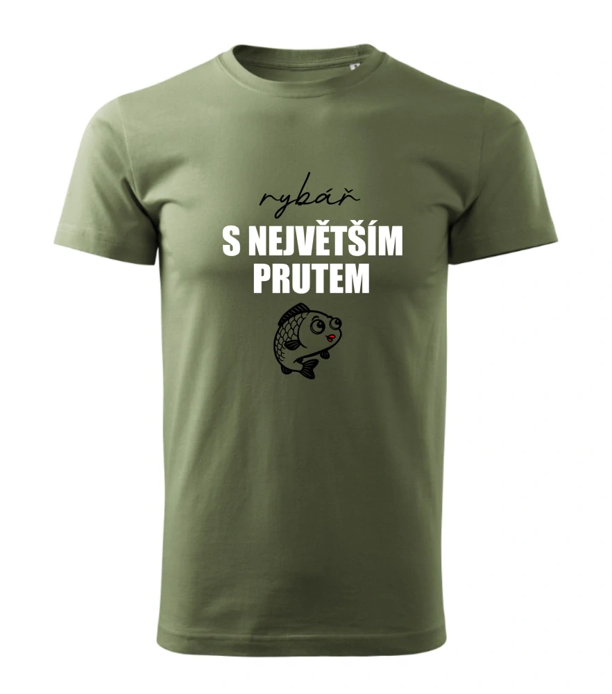 Tričko - Rybář s největším prutem