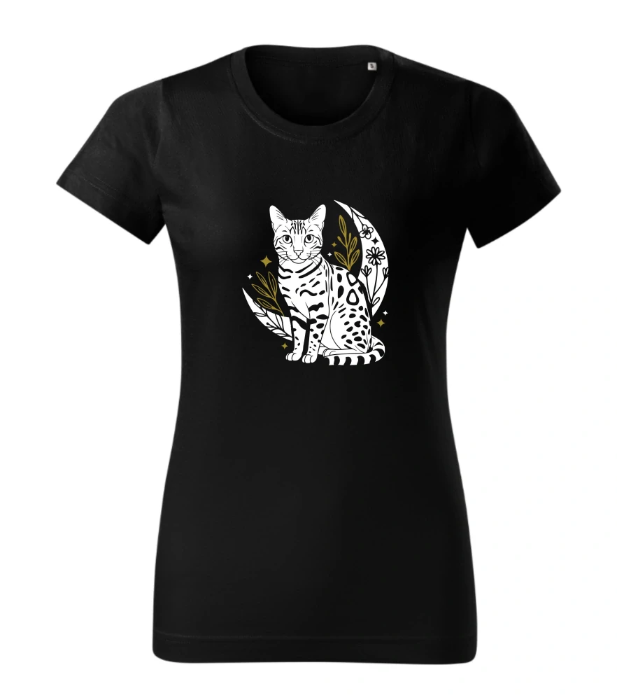 Tričko s magickým potiskem kočky (různá plemena)