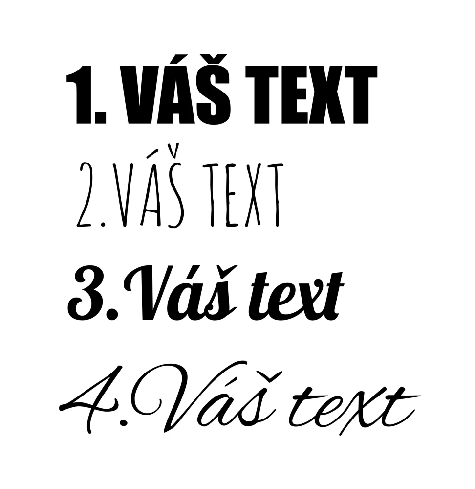 Tričko s vlastním motivem