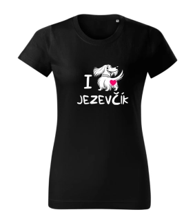 Tričko - I ♥ Jezevčík, Jorkšír, Čivava...