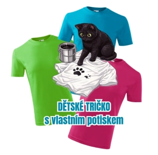 Dětské tričko s vlastním motivem