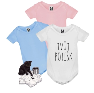 Dětské bodýčko s vlastním motivem